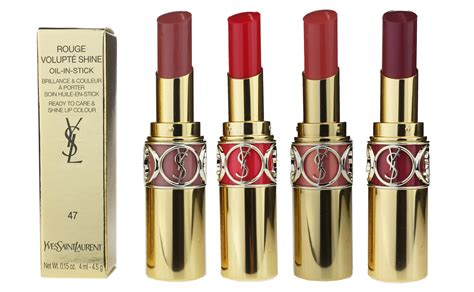 ysl rouge volupte shine รวว|YSL rouge oil in stick.